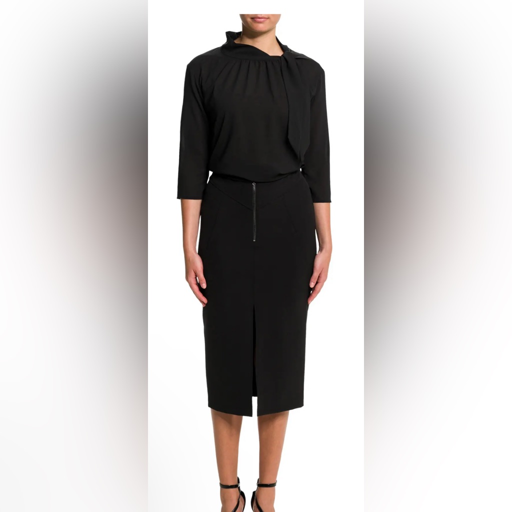 Nwt $688 Patrizia Pepe Midi Dress Sz 42 (Us 6)